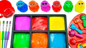 СПРУНКИ РАСПАКОВКА. Сделай сам, как сделать радужные ПАЛЬЧИКОВЫЕ игрушки-СПУНКИ КРАСНОЙ формы