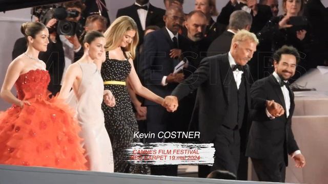 Kevin COSTNER On The Red Carpet  @ Cannes Film Festival 20  May 2024 HORIZON