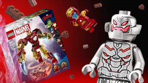 💭OБЗОР Lego MARVEL  Iron Man vs Ultron. Мех Железного человека против Альтрона 76307(НОВИНКА)