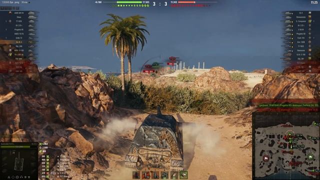 World of Tanks Ho-Ri 3 - 3 Kills 11,8K Damage смотреть онлайн