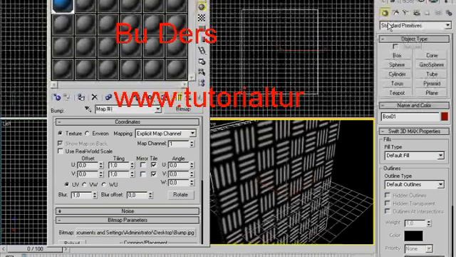 3ds Max Bump Dersi смотреть онлайн