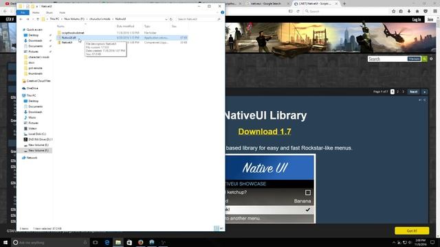 How To Install nativeUI In GTA 5 Fast and Easy - GTA 5 Mods смотреть онлайн