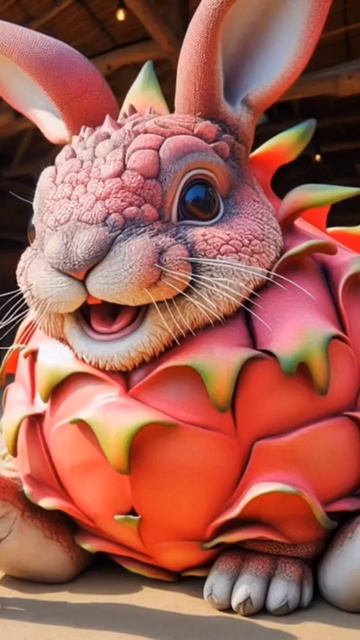 drogon fruits in rabbit 🐇 #shorts #cat #viral смотреть онлайн