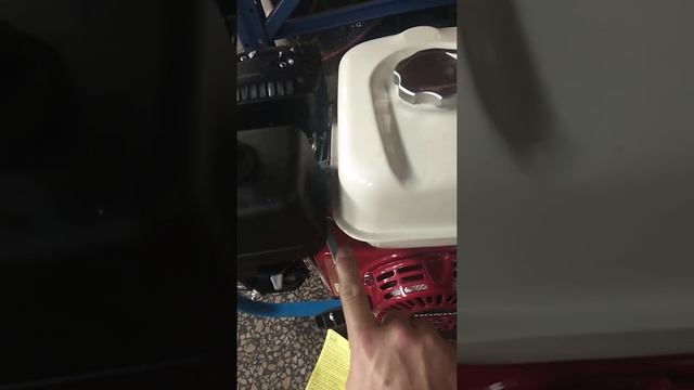 SCU 100P start up, gas powered 4500psi scuba air compressor смотреть онлайн