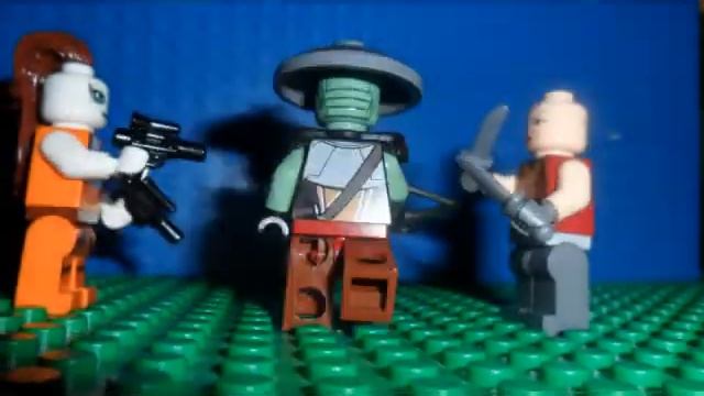 Lego Star Wars Bounty Hunter Stop-Motion Test смотреть онлайн