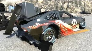 Аварии на высокой скорости BeamNG Drive #8