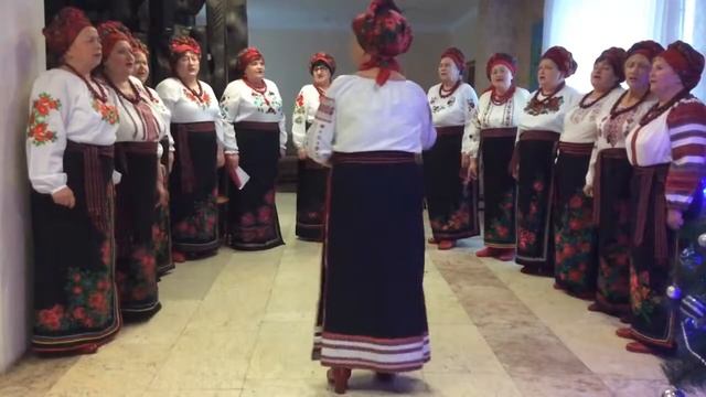 Хор «Вербиченька» в санаторіі «Діброва»22.12.2017р. з піснею «За широким, за Дніпром». смотреть онлайн