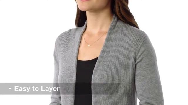Port Authority LSW289 Ladies Open Front Cardigan - Buy at ApparelnBags.com смотреть онлайн