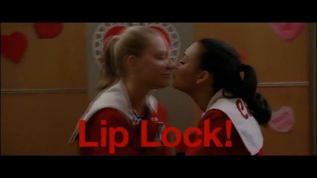 Brittana's Lip Lock! смотреть онлайн