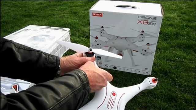 Syma X8SW Review - Unboxing & setup (Part 1) смотреть онлайн