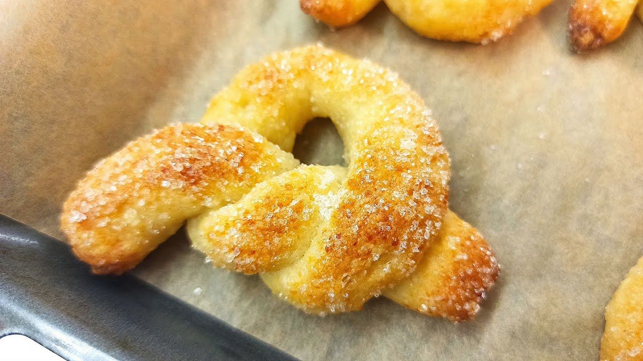 ТВОРОЖНОЕ ПЕЧЕНЬЕ "УЗЕЛКИ". Быстро и просто к чаю / Магия вкуса смотреть онлайн