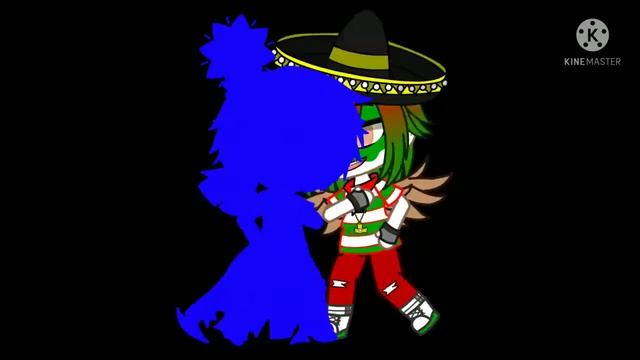 Salvador x Mexico (Ship, gacha club, humancountry) смотреть онлайн