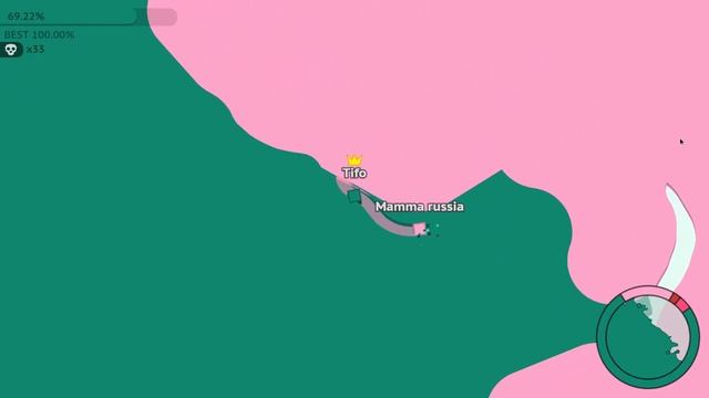 Paper.io 2 Map Control: 100.00% [Teams] смотреть онлайн
