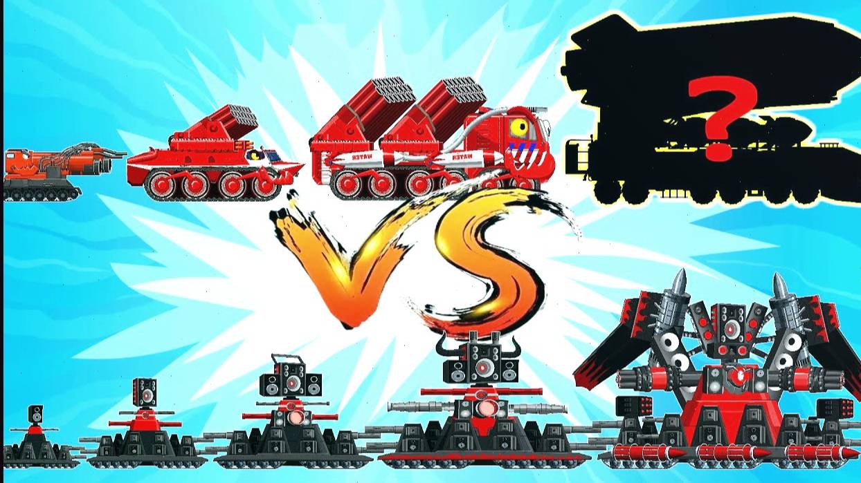 Мультфильмы для малышей про танки. Битва за эволюцию танков! Мультики для детей.
