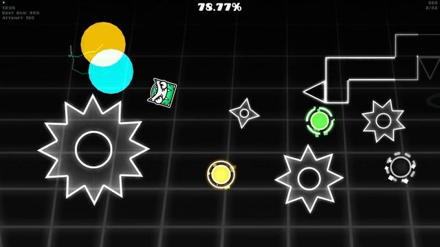 Obos by Kurena (me) 100% | Geometry Dash (Challenge) смотреть онлайн