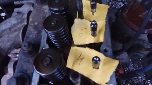 Пометка порядок штанг выниманием 402 двигатель