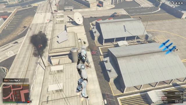 GTA5 Super Heroes Online - GTA 5 Iron Man Mod Online Zanium Trainer (Iron Man Mods VS Cops&Military смотреть онлайн
