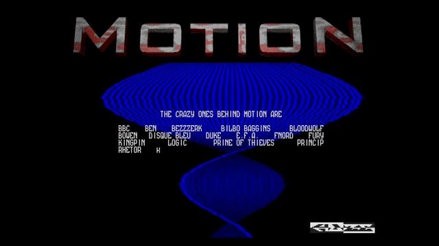 Commodore Amiga demo: Motion - Leisure Suit Larry 5 cracktro (2021) смотреть онлайн