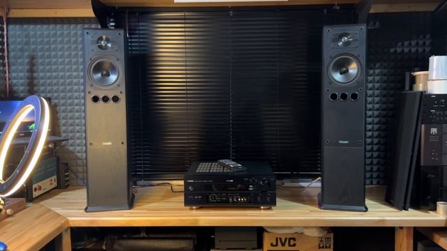 Sintoamplificador receiver Yamaha RX-V2200 + Columnas MISSION 752 TB-AUDIO смотреть онлайн
