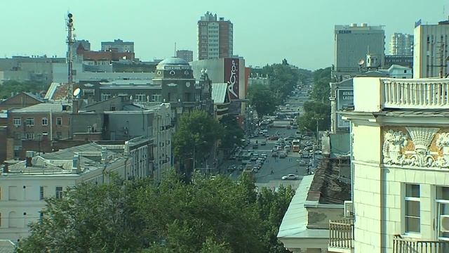 2009 РнД Центр ЖД с крыши здания на Доломановском 35 смотреть онлайн