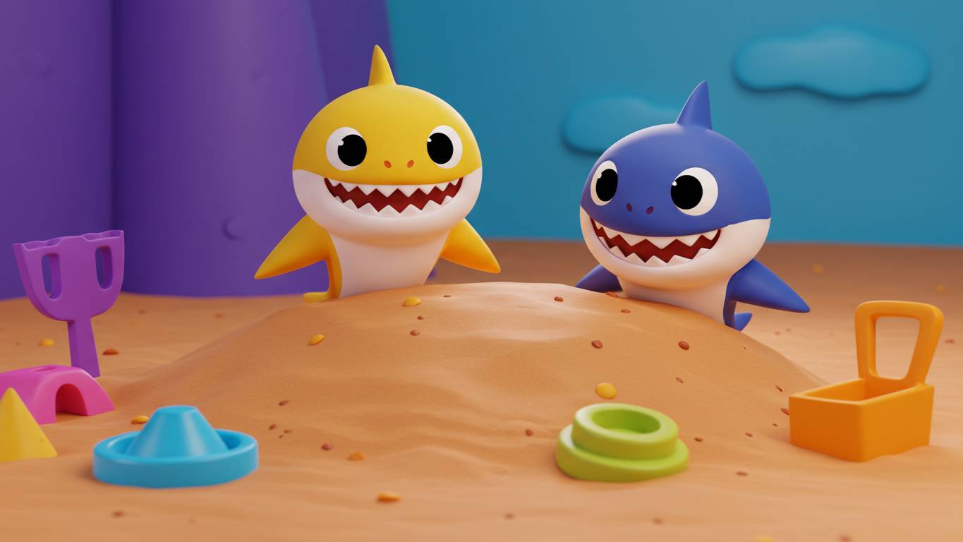 Акулёнок Туруру Туру _ Сборник _ Песни Про Животных _ Семья Акул _ Песни Для Детей 1 смотреть онлайн