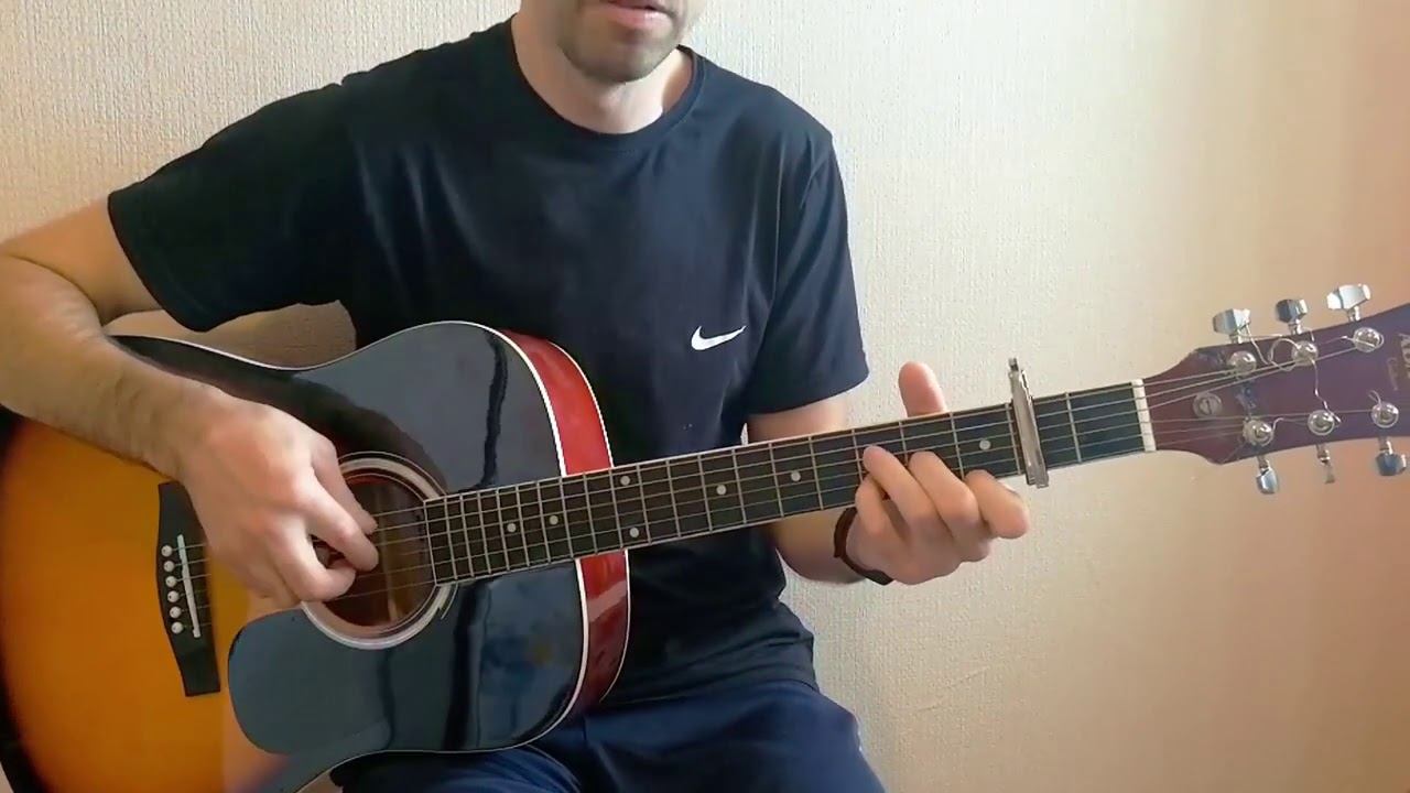 Авторская песня под гитару - "Уличный музыкант" - Nagitaru.ru смотреть онлайн