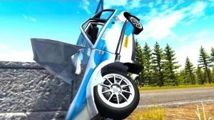 Скоростные аварии на BeamNG Drive #2