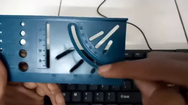 Penggaris Line 3D Measuring Guage T-Type Ruler 90 Degree Sudut Persegi смотреть онлайн