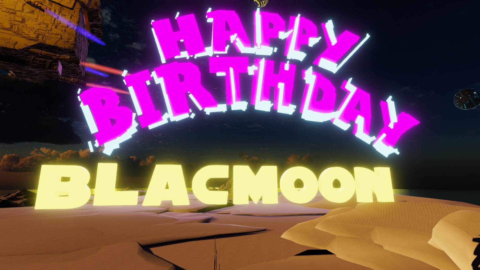 HAPPY BIRTHDAY BLACKMOON