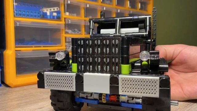 КрАЗ лаптежник #lego #обзор смотреть онлайн