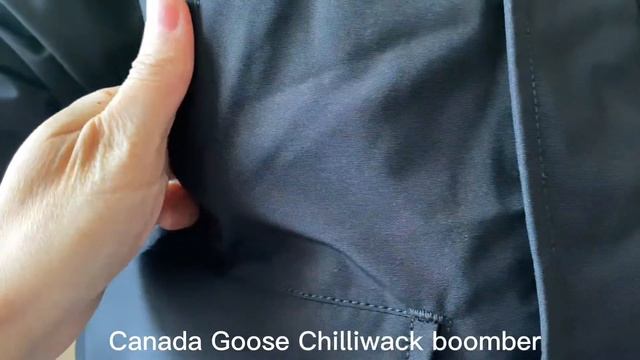 Canada Goose Chilliwack Bomber Jacket with Hood Trim Black Review смотреть онлайн