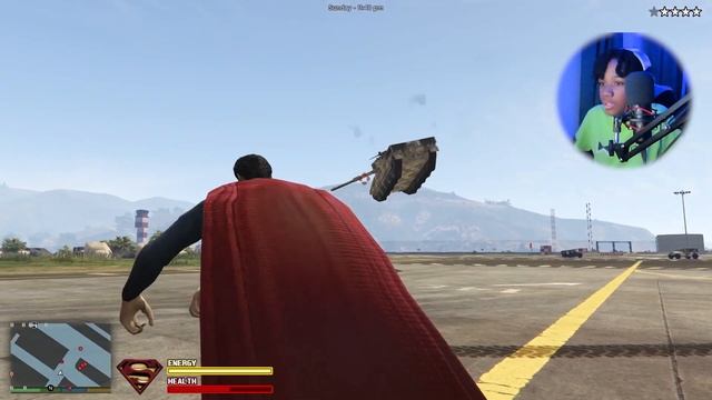 SUPERMAN MOD!! (GTA 5 Mods) смотреть онлайн