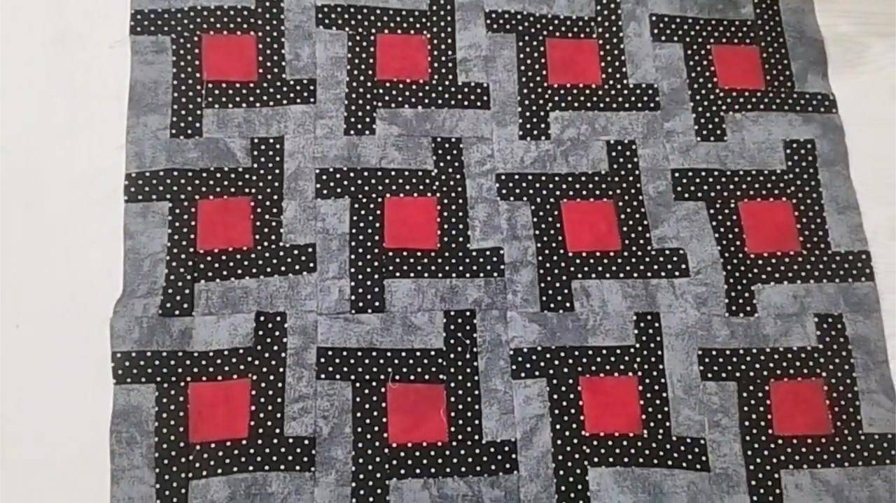 Как создать красивое и потрясающее одеяло из разноцветных полосок ткани. смотреть онлайн