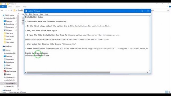 How to Install MATLAB R2014 Windows 10