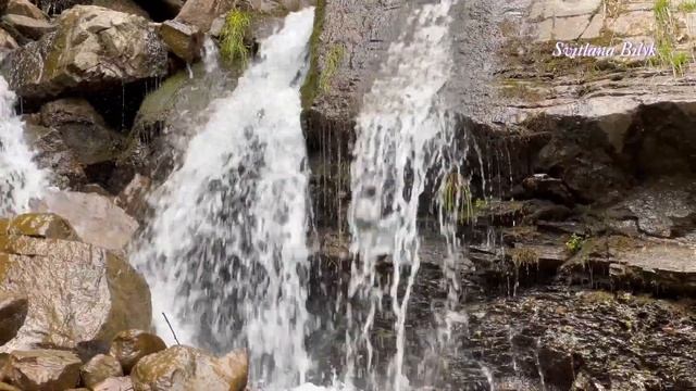 ЗАКАРПАТТЯ, Гірський водоспад Труфанець, річка Чорна Тиса #закарпаття #чорнатиса #труфанець #вода смотреть онлайн