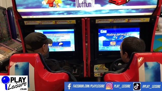 It's the all time CLASSIC... Sega's amazing Outrun 2 Twin Arcade Machine! смотреть онлайн