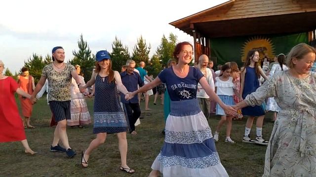 VECTOR FIVE - хороводный концерт на фестивале Перволетье смотреть онлайн