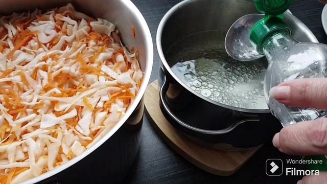 Всё просто и вкусно. Самый Простой Рецепт Салата который можно есть каждый день. КАПУСТА В МАРИНАДЕ