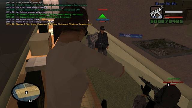 [SAMP RP 01] Немного РП от госов и ньюса смотреть онлайн