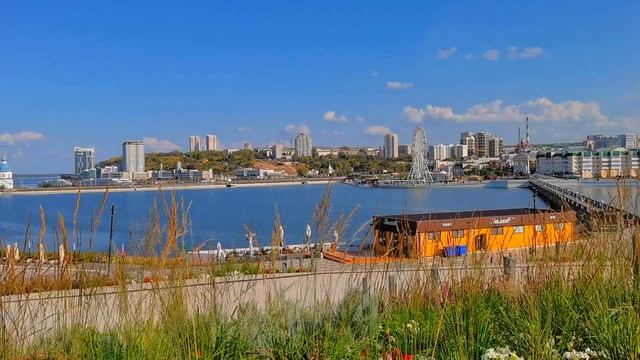 Прогулка по сентябрьским Чебоксарам. Атмосферное видео. Релакс смотреть онлайн