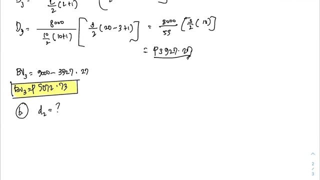 Depreciation - Sum of the Years Method смотреть онлайн