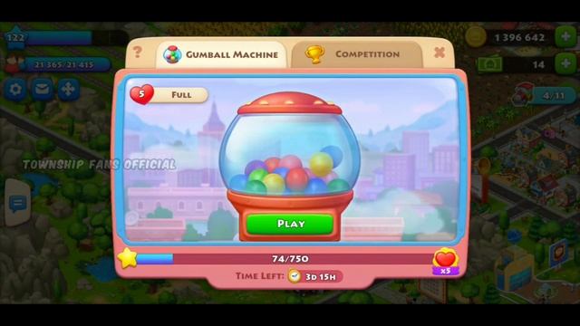 Township Gameplay 122 || Gumball Machine || daily 7 смотреть онлайн
