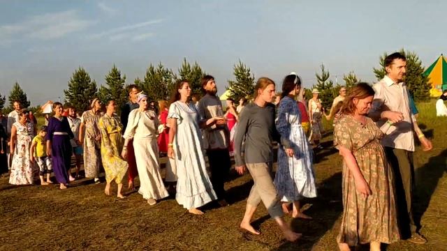 Степан Усач и хороводы на фестивале Перволетье - 2023 смотреть онлайн