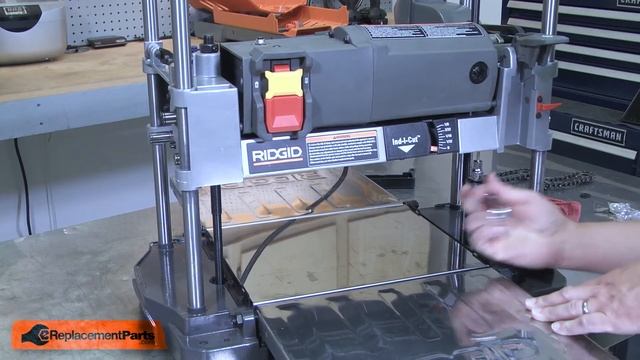 Ridgid Planer Repair - Replacing the Infeed Roller (Ridgid Part # 89170109120) смотреть онлайн