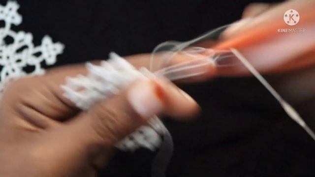 Shuttle tatting snowflake simple pattern | In Tamil |Thread and Needle смотреть онлайн
