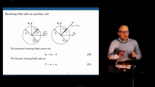 Actuators and power electronics, Lecture 19: Single phase induction motors смотреть онлайн