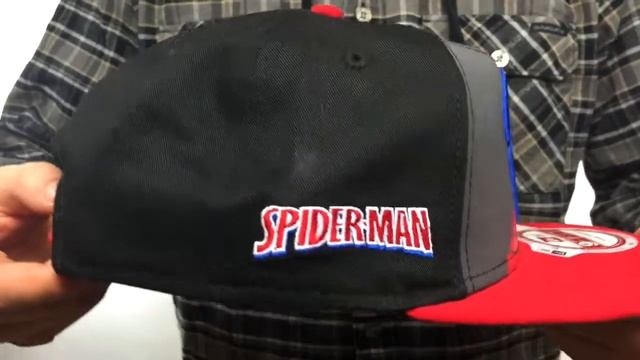 Spiderman 'POP REFLECT SNAPBACK' Hat By New Era