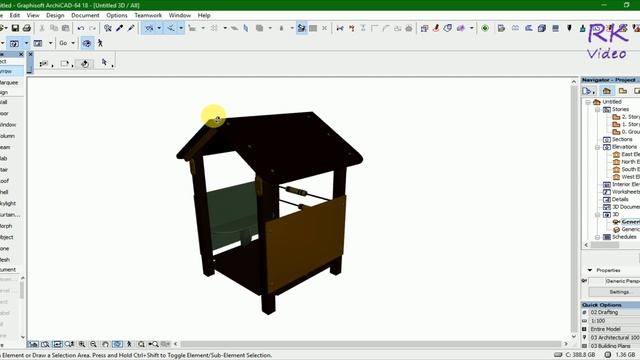 Archicad GDL Tutorial - Secret Tricks To Convert 3ds File In Gdl Format.