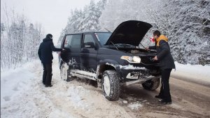 УАЗ Патриот, чуть не потерял мотор. Исследуем и устраняем.