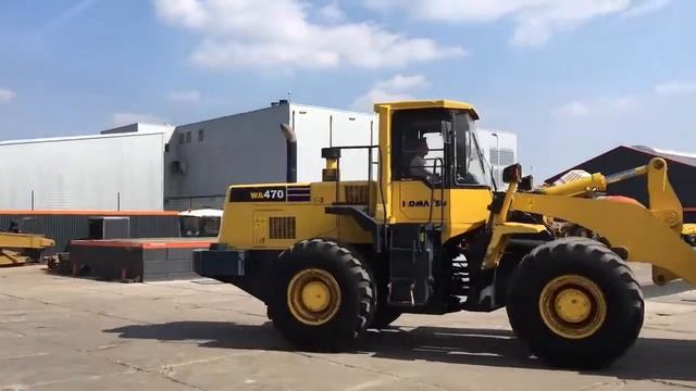Komatsu WA470-3 смотреть онлайн